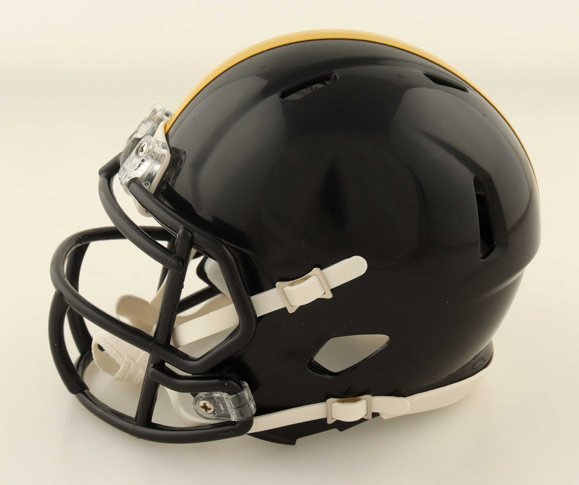 Maurkice Pouncey Signed Steelers Speed Mini Helmet (JSA) at PristineAuction.com Maurkice Pouncey Signed Steelers Speed Mini Helmet (JSA) at PristineAuction.com