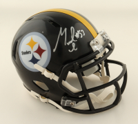 Maurkice Pouncey Signed Steelers Speed Mini Helmet (JSA) at PristineAuction.com