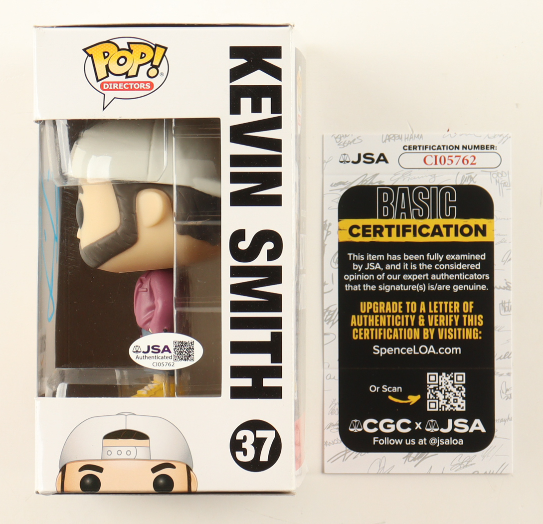 Kevin Smith Signed "Director" #37 Funko Pop! Vinyl Figure (JSA) at PristineAuction.com Kevin Smith Signed "Director" #37 Funko Pop! Vinyl Figure (JSA) at PristineAuction.com