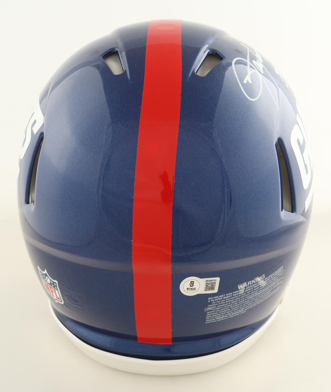 Lawrence Taylor Signed Giants Full-Size Authentic On-Field Speed Helmet (Beckett) at PristineAuction.com Lawrence Taylor Signed Giants Full-Size Authentic On-Field Speed Helmet (Beckett) at PristineAuction.com