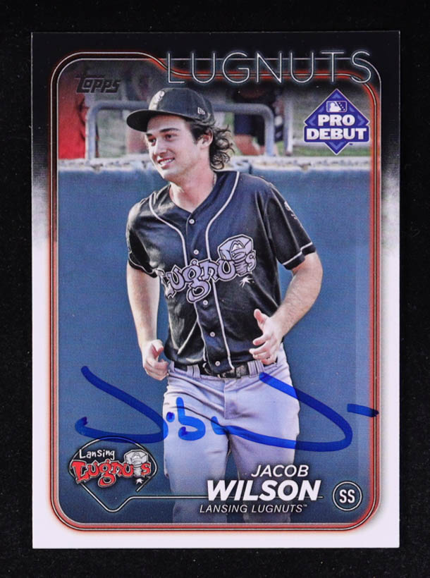 Jacob Wilson  2024 Topps Pro Debut #PD40 at PristineAuction.com Jacob Wilson  2024 Topps Pro Debut #PD40 at PristineAuction.com
