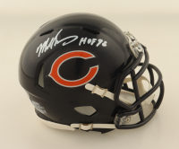 Mike Singletary Signed Bears Speed Mini Helmet Inscribed "HOF 98" (Beckett) at PristineAuction.com