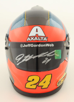 Jeff Gordon Signed LE Hendrick Motorsports #24 Axalta Rainbow Chevrolet SS Mini Helmet (Gordon) at PristineAuction.com
