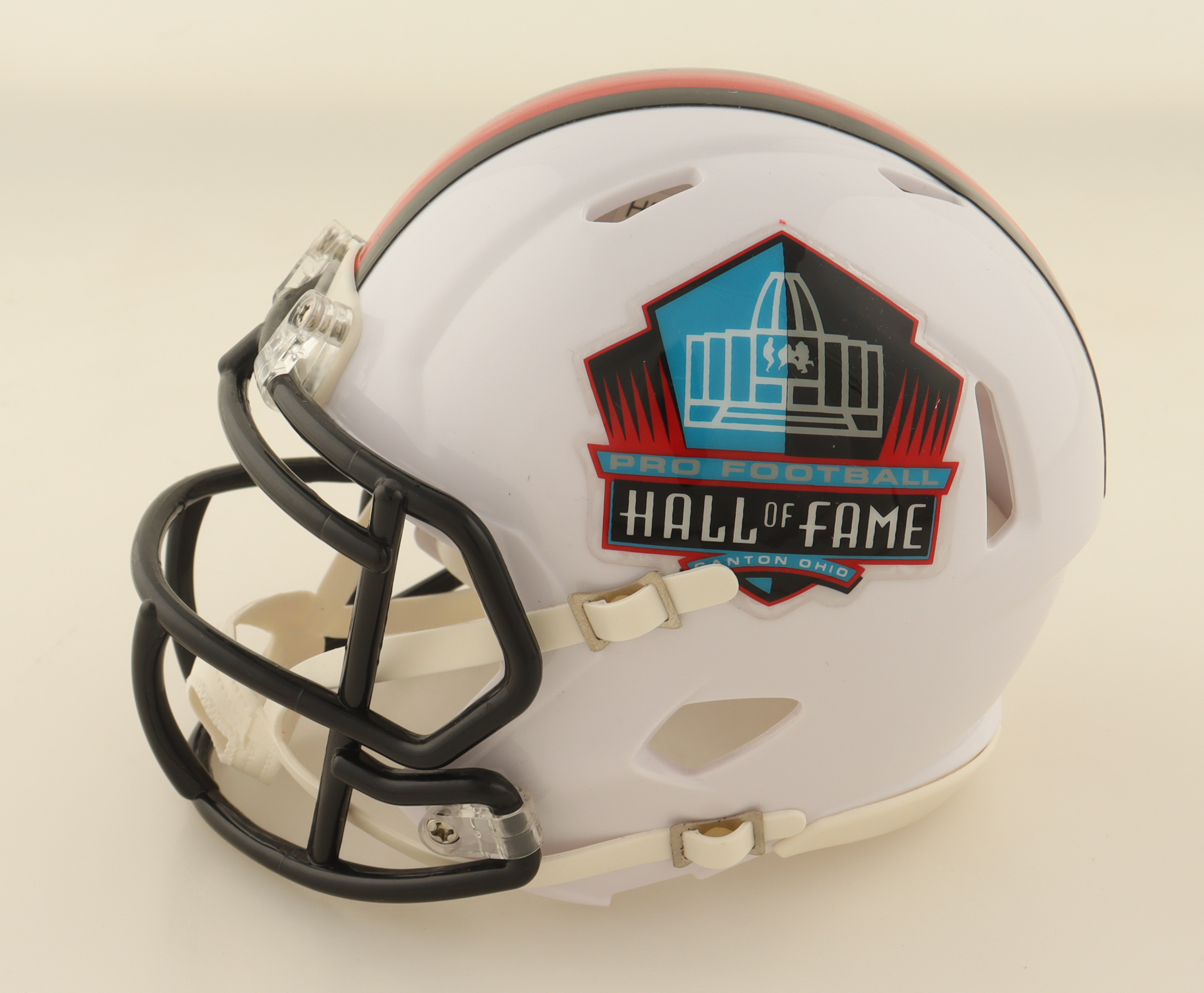 Mike Singletary Signed Hall Of Fame Logo Speed Mini Helmet Inscribed "HOF 98" (Beckett) at PristineAuction.com Mike Singletary Signed Hall Of Fame Logo Speed Mini Helmet Inscribed "HOF 98" (Beckett) at PristineAuction.com