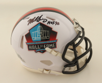 Mike Singletary Signed Hall Of Fame Logo Speed Mini Helmet Inscribed "HOF 98" (Beckett) at PristineAuction.com