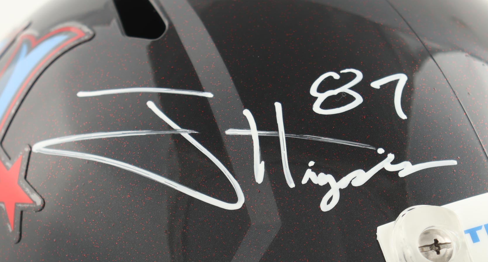 Jayden Higgins Signed Texans Full-Size Speed Helmet (Beckett) at PristineAuction.com Jayden Higgins Signed Texans Full-Size Speed Helmet (Beckett) at PristineAuction.com