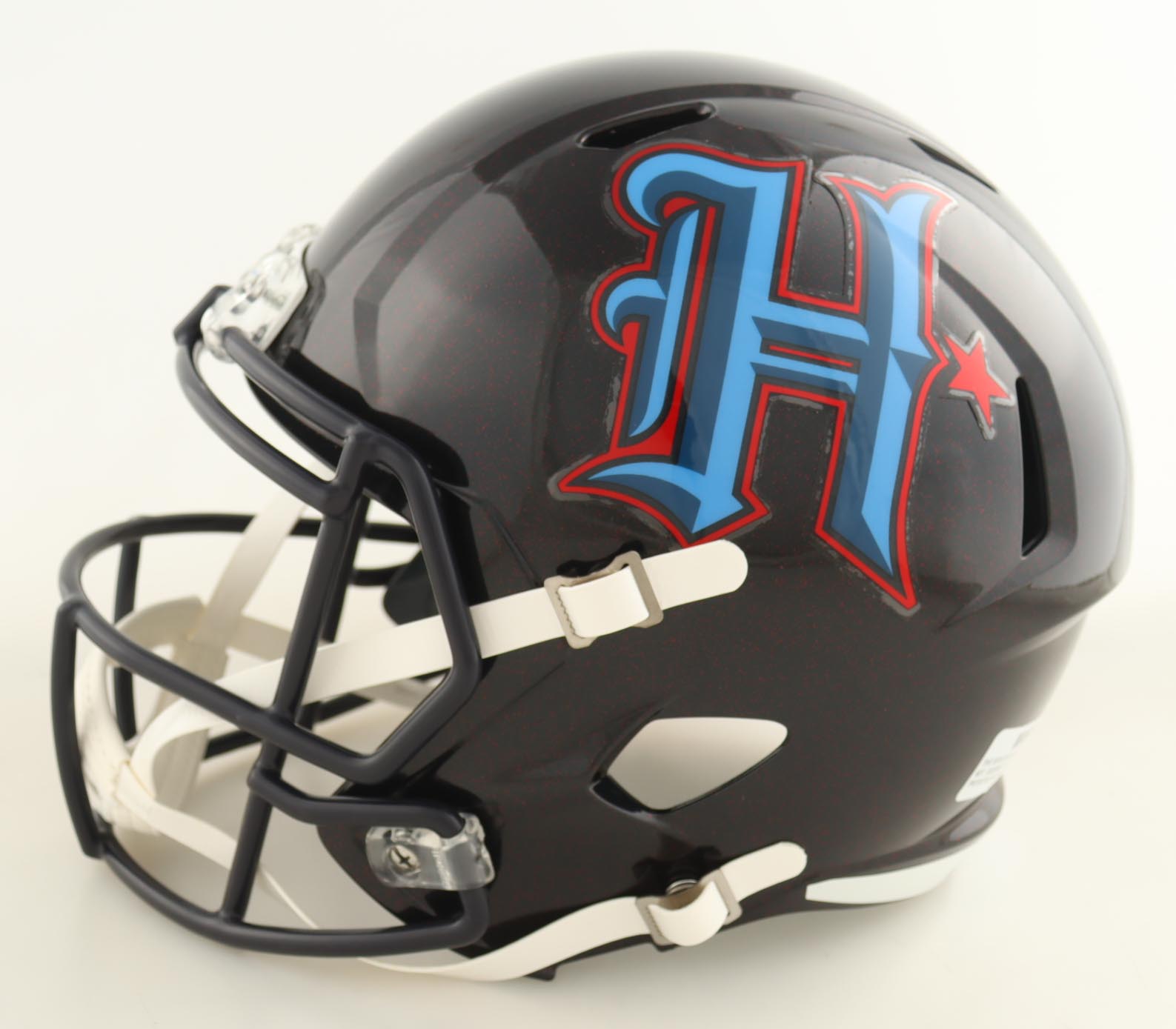 Jayden Higgins Signed Texans Full-Size Speed Helmet (Beckett) at PristineAuction.com Jayden Higgins Signed Texans Full-Size Speed Helmet (Beckett) at PristineAuction.com