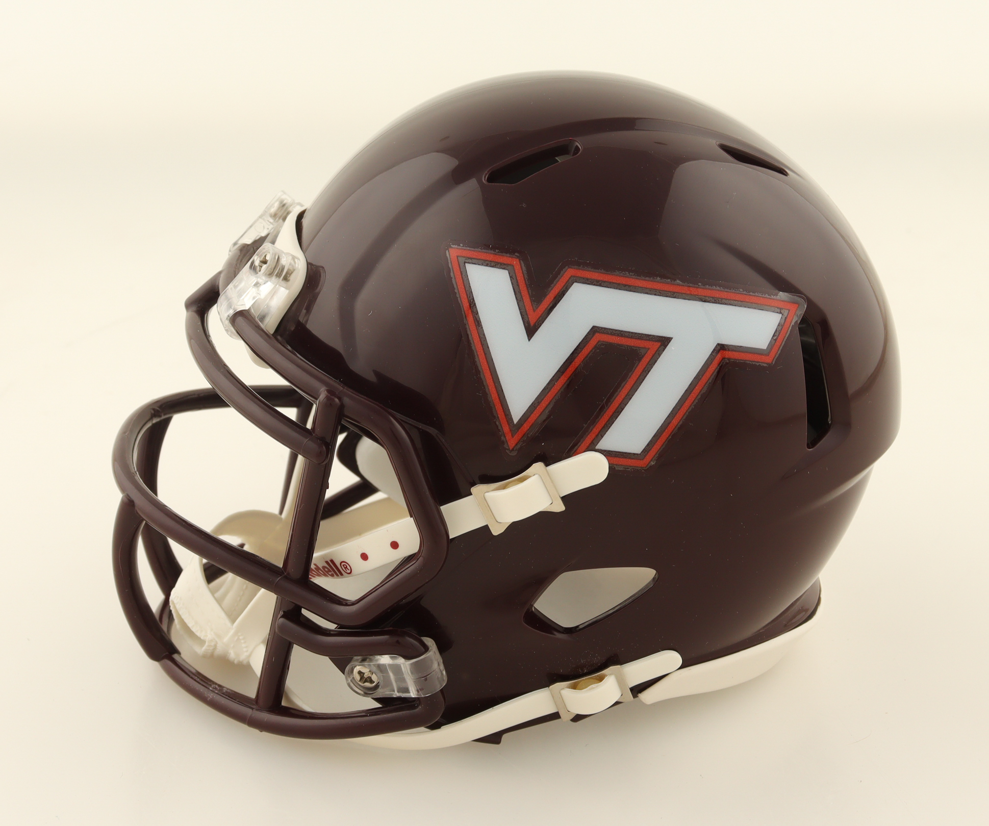 Michael Vick Signed Virginia Tech Hokies Speed Mini Helmet (JSA) at PristineAuction.com Michael Vick Signed Virginia Tech Hokies Speed Mini Helmet (JSA) at PristineAuction.com