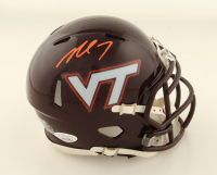 Michael Vick Signed Virginia Tech Hokies Speed Mini Helmet (JSA) at PristineAuction.com