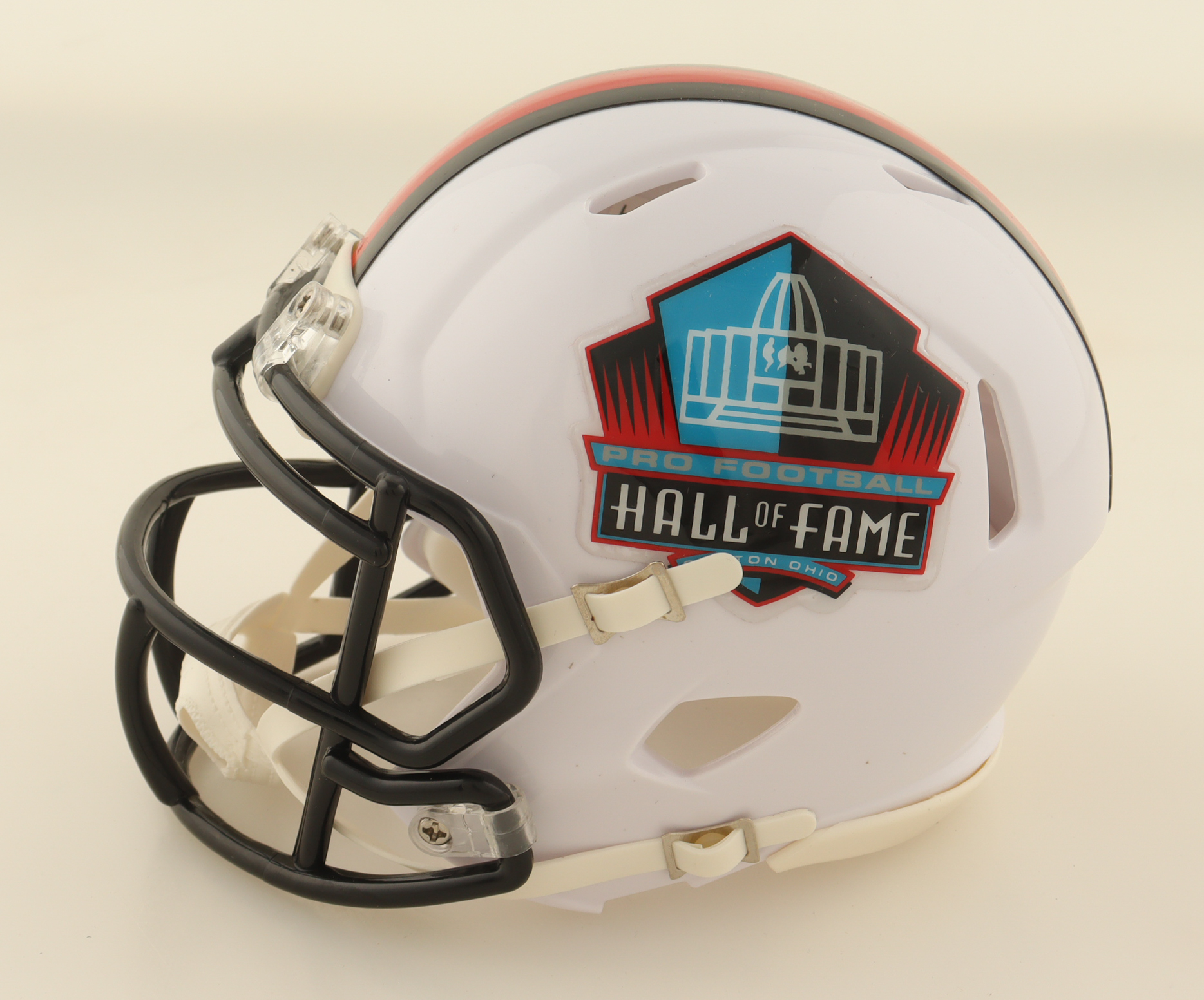 Mike Singletary Signed Hall Of Fame Logo Speed Mini Helmet Inscribed "HOF 98" (Beckett) at PristineAuction.com Mike Singletary Signed Hall Of Fame Logo Speed Mini Helmet Inscribed "HOF 98" (Beckett) at PristineAuction.com