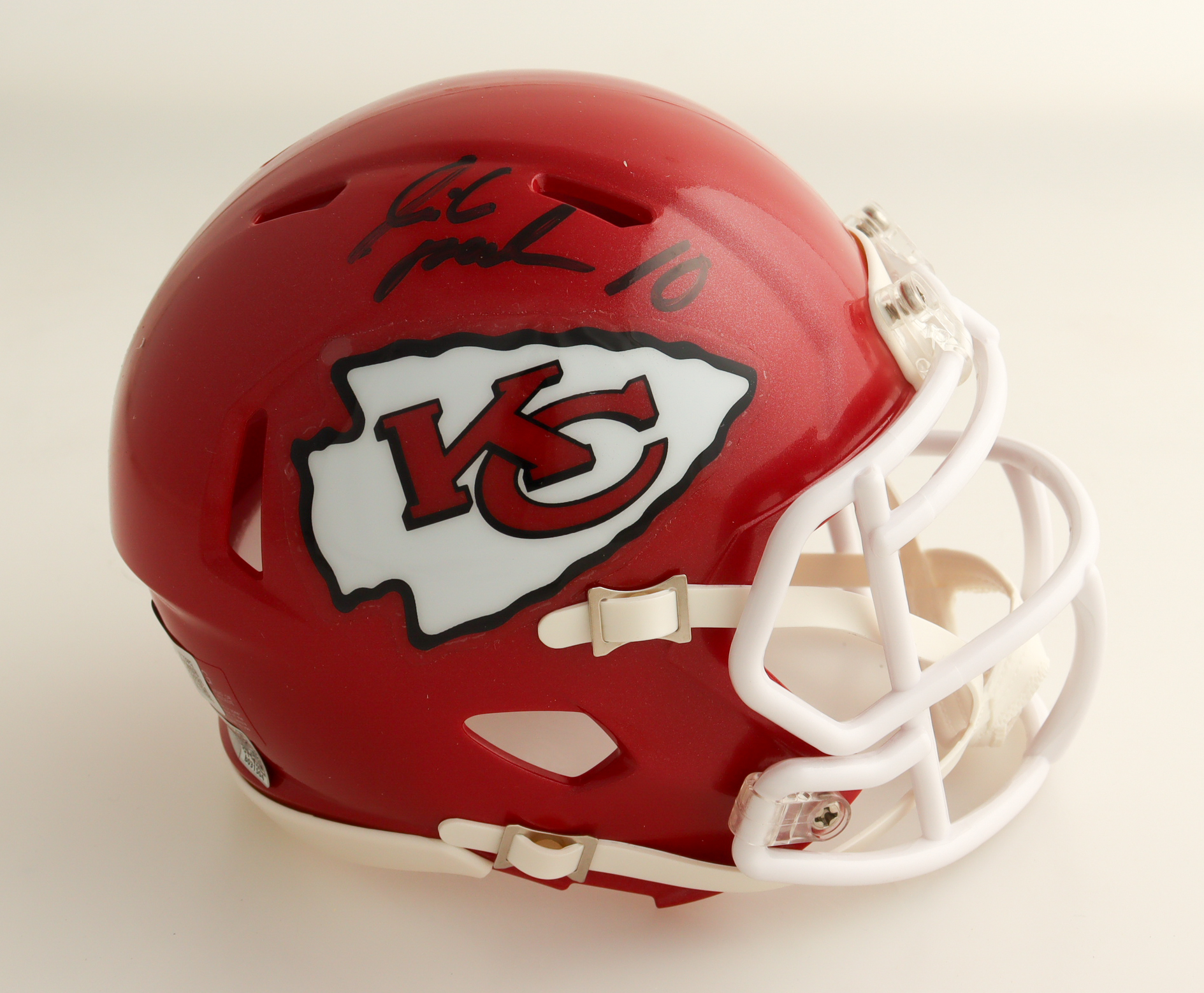 Isiah Pacheco Signed Chiefs Speed Mini Helmet (Beckett) at PristineAuction.com Isiah Pacheco Signed Chiefs Speed Mini Helmet (Beckett) at PristineAuction.com