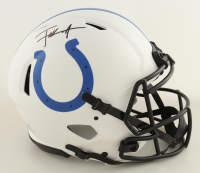 Frank Gore Signed Colts Full-Size Authentic On-Field Lunar Eclipse Alternate Speed Helmet (Beckett) at PristineAuction.com