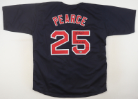 Steve Pearce Signed Jersey Inscribed "2018 WS MVP" (Beckett) at PristineAuction.com