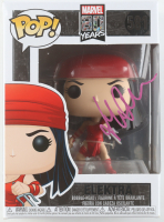 Jennifer Garner Signed "Marvel 80 Years" Elektra #581 Bobble-Head Funko Pop! Vinyl Figure (ACOA) at PristineAuction.com