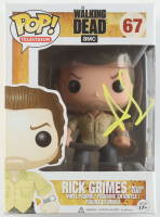Andrew Lincoln Signed "The Walking Dead" #67 Rick Grimes Prison Yard Funko Pop! Vinyl Figure (PSA) at PristineAuction.com