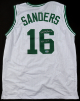 Tom "Satch" Sanders Signed Jersey Inscribed "HOF 2011" (Beckett) at PristineAuction.com