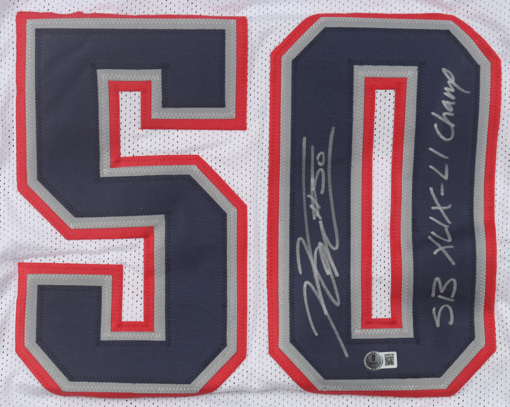 Rob Ninkovich Signed Jersey Inscribed "SB XLIX-LI Champ" (Beckett) at PristineAuction.com Rob Ninkovich Signed Jersey Inscribed "SB XLIX-LI Champ" (Beckett) at PristineAuction.com