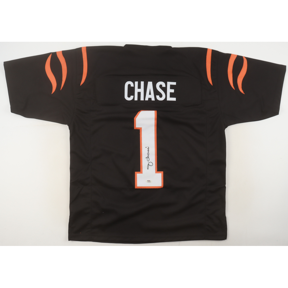 Ja'Marr Chase Signed Jersey (PSA) at PristineAuction.com