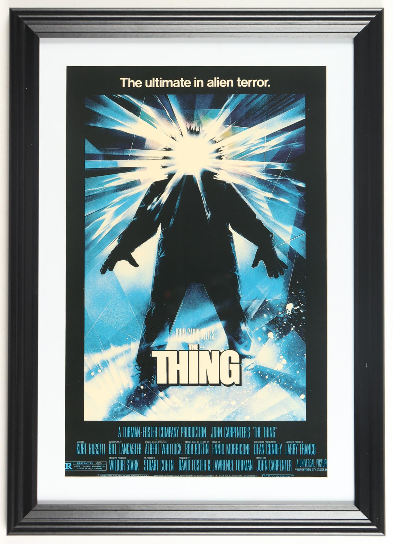 1982 "The Thing" Custom Framed Print at PristineAuction.com 1982 "The Thing" Custom Framed Print at PristineAuction.com