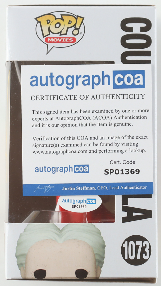 Gary Oldman Signed "Bram Stoker's Dracula" #1073 Count Dracula Funko Pop! Vinyl Figure (ACOA) at PristineAuction.com Gary Oldman Signed "Bram Stoker's Dracula" #1073 Count Dracula Funko Pop! Vinyl Figure (ACOA) at PristineAuction.com