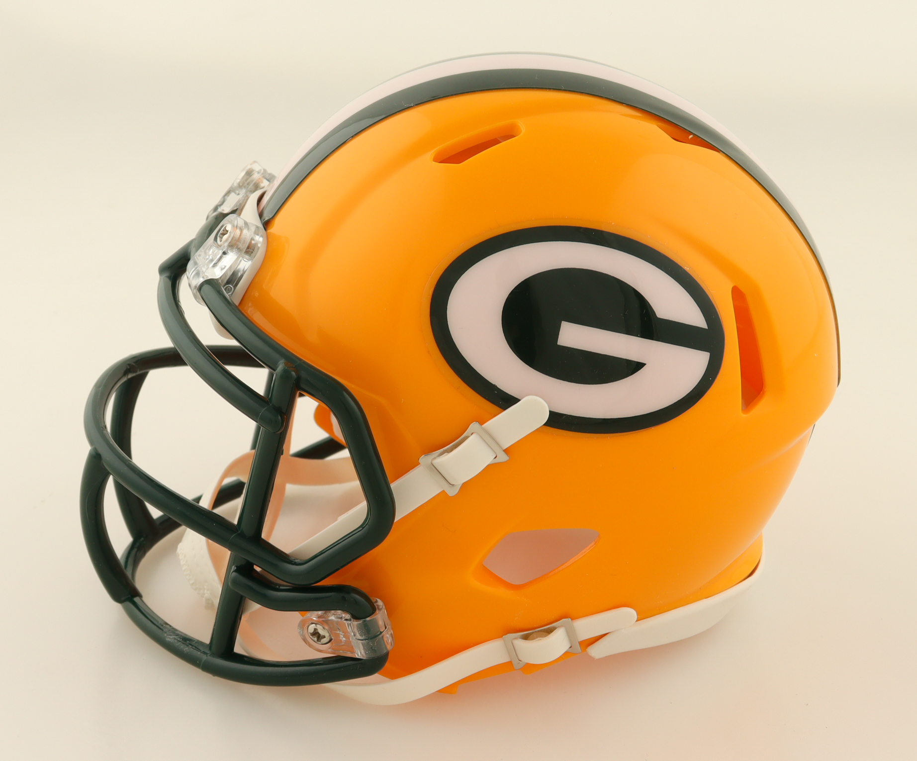 Romeo Doubs Signed Packers Speed Mini Helmet (JSA) at PristineAuction.com Romeo Doubs Signed Packers Speed Mini Helmet (JSA) at PristineAuction.com