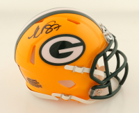 Romeo Doubs Signed Packers Speed Mini Helmet (JSA) at PristineAuction.com