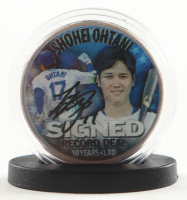 Shohei Ohtani Baseball Legends Merrick Mint Colorized Half Dollar at PristineAuction.com