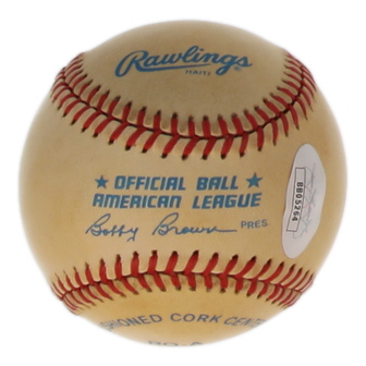 Mickey Mantle Signed OAL Baseball (JSA) at PristineAuction.com Mickey Mantle Signed OAL Baseball (JSA) at PristineAuction.com