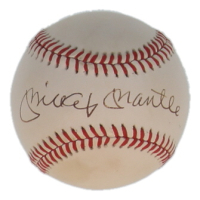 Mickey Mantle Signed OAL Baseball (Beckett) at PristineAuction.com