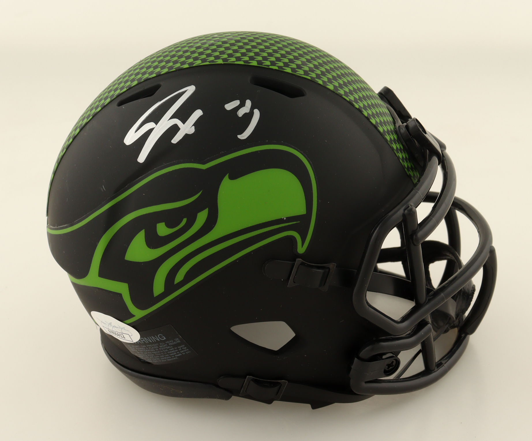 Jaxon Smith-Njigba Signed Seahawks Eclipse Alternate Speed Mini Helmet (JSA) at PristineAuction.com Jaxon Smith-Njigba Signed Seahawks Eclipse Alternate Speed Mini Helmet (JSA) at PristineAuction.com
