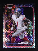 Malik Nabers 2024 Topps Chrome Xfractors #205 RC at PristineAuction.com