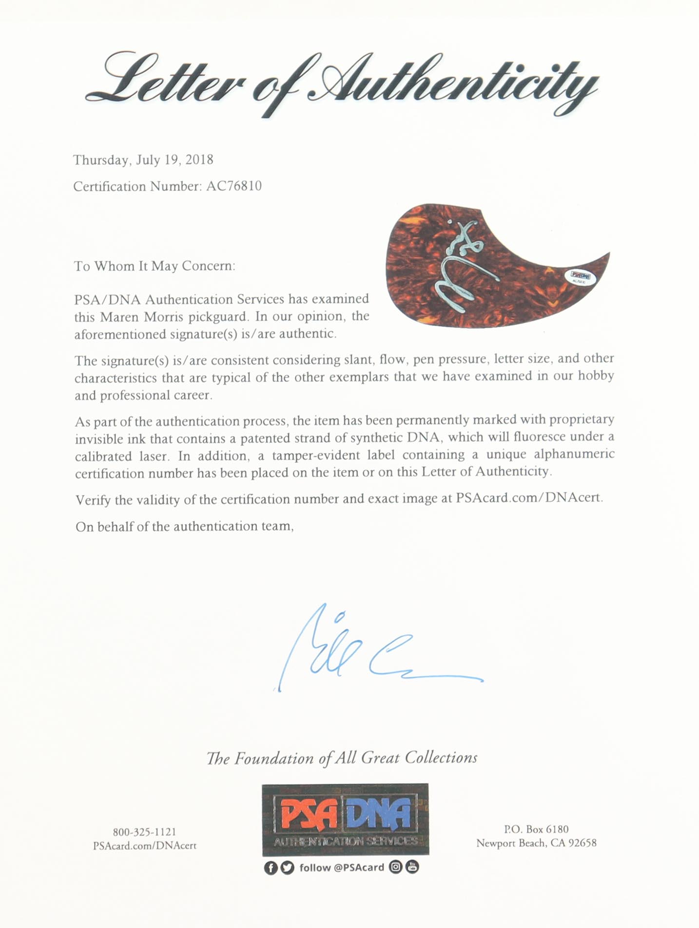 Maren Morris Signed 39" Acoustic Guitar (PSA) at PristineAuction.com Maren Morris Signed 39" Acoustic Guitar (PSA) at PristineAuction.com