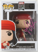 Jennifer Garner Signed "Marvel 80 Years" Elektra #581 Bobble-Head Funko Pop! Vinyl Figure (ACOA) at PristineAuction.com
