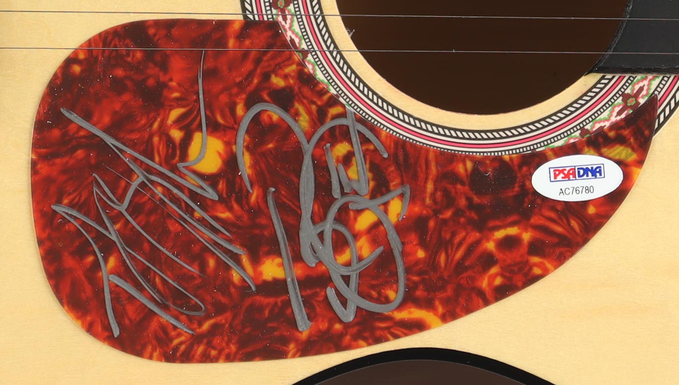 John Osborne & T.J. Osborne Signed 39" Acoustic Guitar (PSA) at PristineAuction.com John Osborne & T.J. Osborne Signed 39" Acoustic Guitar (PSA) at PristineAuction.com