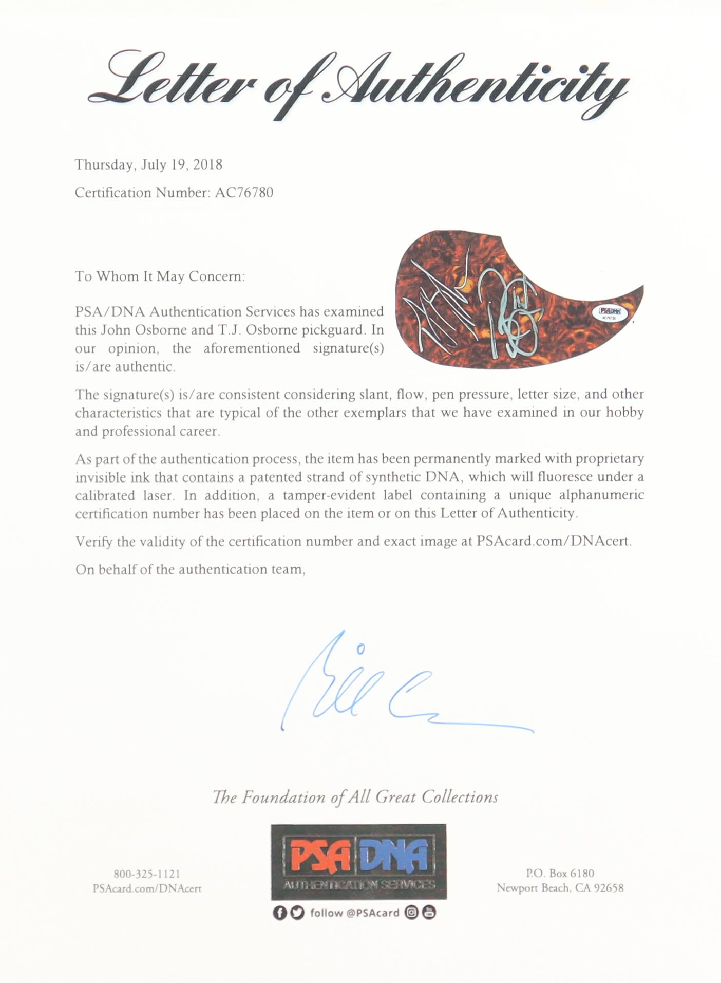 John Osborne & T.J. Osborne Signed 39" Acoustic Guitar (PSA) at PristineAuction.com John Osborne & T.J. Osborne Signed 39" Acoustic Guitar (PSA) at PristineAuction.com