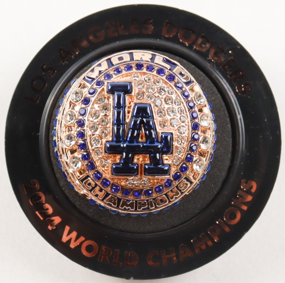 2024 Los Angeles Dodgers Commemorative World Series MLB Replica Championship Ring at PristineAuction.com 2024 Los Angeles Dodgers Commemorative World Series MLB Replica Championship Ring at PristineAuction.com