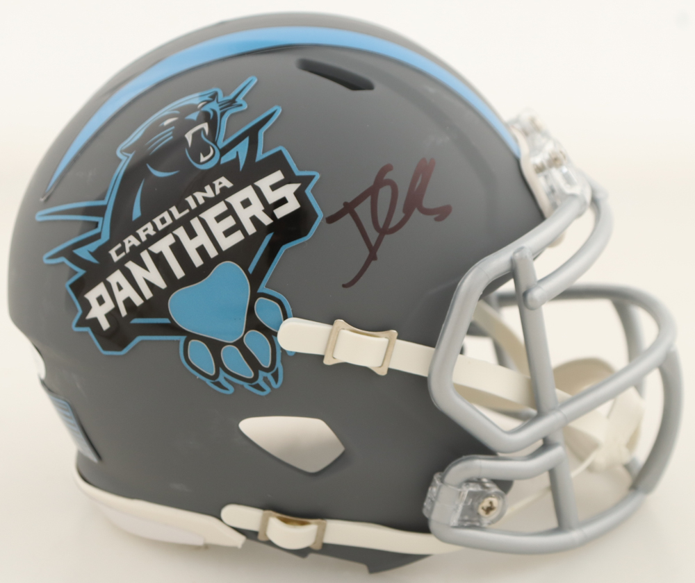 Dave Canales Signed Panthers Speed Mini Helmet (JSA) at PristineAuction.com Dave Canales Signed Panthers Speed Mini Helmet (JSA) at PristineAuction.com