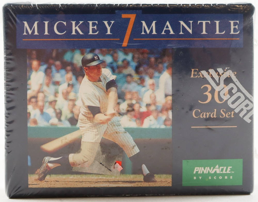 Mickey Mantle 1992 Pinnacle Card Set at PristineAuction.com Mickey Mantle 1992 Pinnacle Card Set at PristineAuction.com