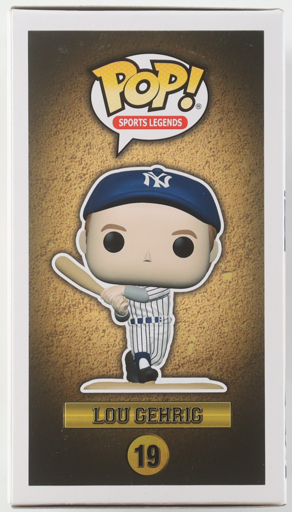 Joe Torre Signed "New York Yankees" #19 Lou Gehrig Funko Pop! Vinyl Figure (PSA) at PristineAuction.com Joe Torre Signed "New York Yankees" #19 Lou Gehrig Funko Pop! Vinyl Figure (PSA) at PristineAuction.com