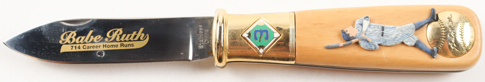 Vintage Babe Ruth Danbury Mint Knife at PristineAuction.com Vintage Babe Ruth Danbury Mint Knife at PristineAuction.com