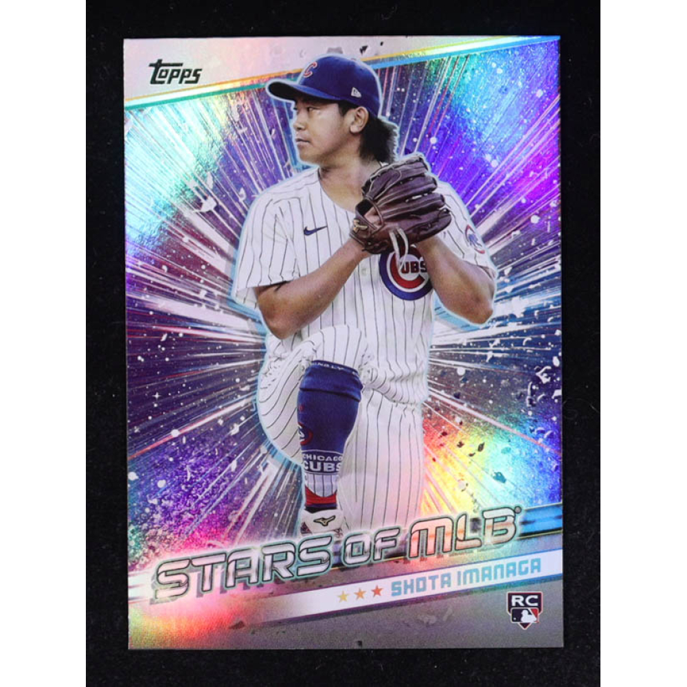 Shota Imanaga 2024 Topps Stars of MLB #SMLB81 RC at PristineAuction.com