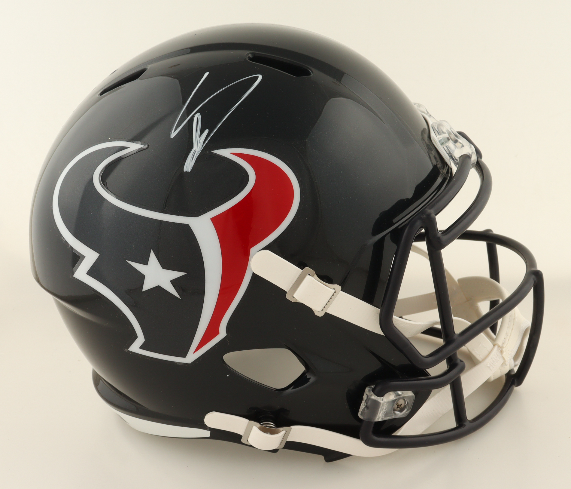 Stefon Diggs Signed Texans Full-Size Speed Helmet (Beckett) at PristineAuction.com Stefon Diggs Signed Texans Full-Size Speed Helmet (Beckett) at PristineAuction.com