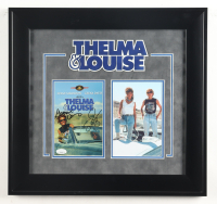 Susan Sarandon & Geena Davis Signed "Thelma & Louise" Custom Framed Photo Display (JSA) at PristineAuction.com