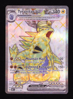 Tyranitar ex 2023 Pokemon Obsidian Flames Holo #211 at PristineAuction.com