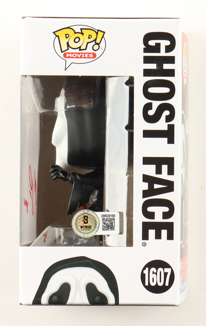 Matthew Lillard & Skeet Ulrich Signed "Ghost Face" #1607 Ghost Face Funko Pop! Vinyl Figure Inscribed "Billy" & "Stu" (Beckett) at PristineAuction.com Matthew Lillard & Skeet Ulrich Signed "Ghost Face" #1607 Ghost Face Funko Pop! Vinyl Figure Inscribed "Billy" & "Stu" (Beckett) at PristineAuction.com