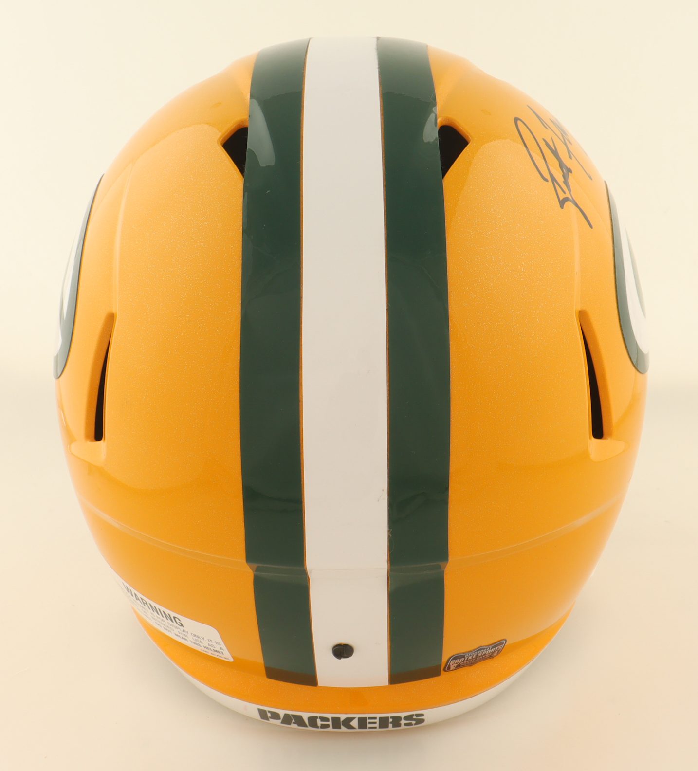 Brett Favre Signed Packers Full-Size Speed Helmet (Radtke) at PristineAuction.com Brett Favre Signed Packers Full-Size Speed Helmet (Radtke) at PristineAuction.com