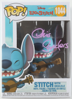 Chris Sanders  Signed "Lilo & Stitch" #1044 Stitch with Ukulele Funko Pop! Vinyl Figure (ACOA) at PristineAuction.com
