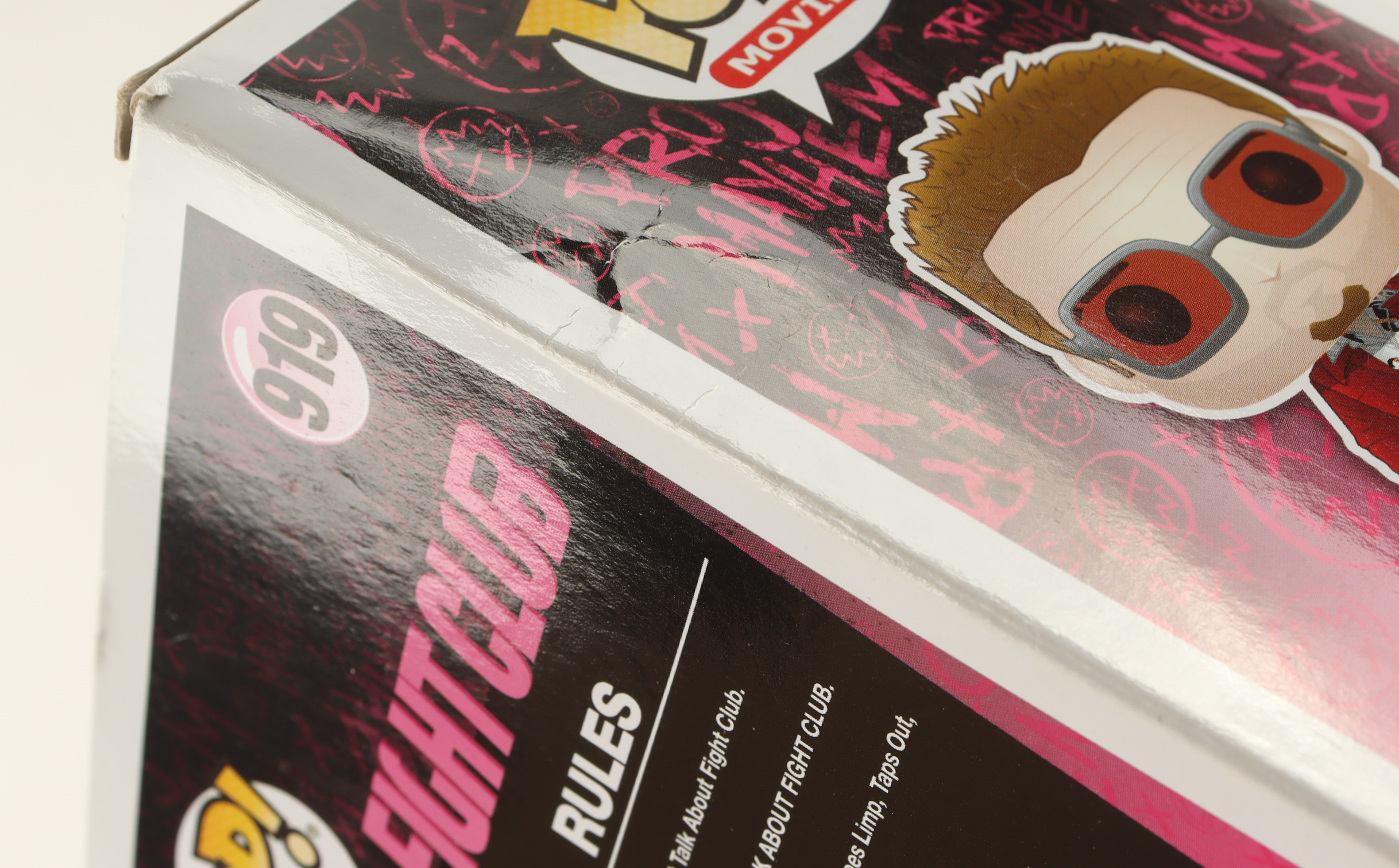 Brad Pitt Signed "Fight Club" #919 Tyler Durden Funko Pop! Vinyl Figure (Beckett) at PristineAuction.com Brad Pitt Signed "Fight Club" #919 Tyler Durden Funko Pop! Vinyl Figure (Beckett) at PristineAuction.com