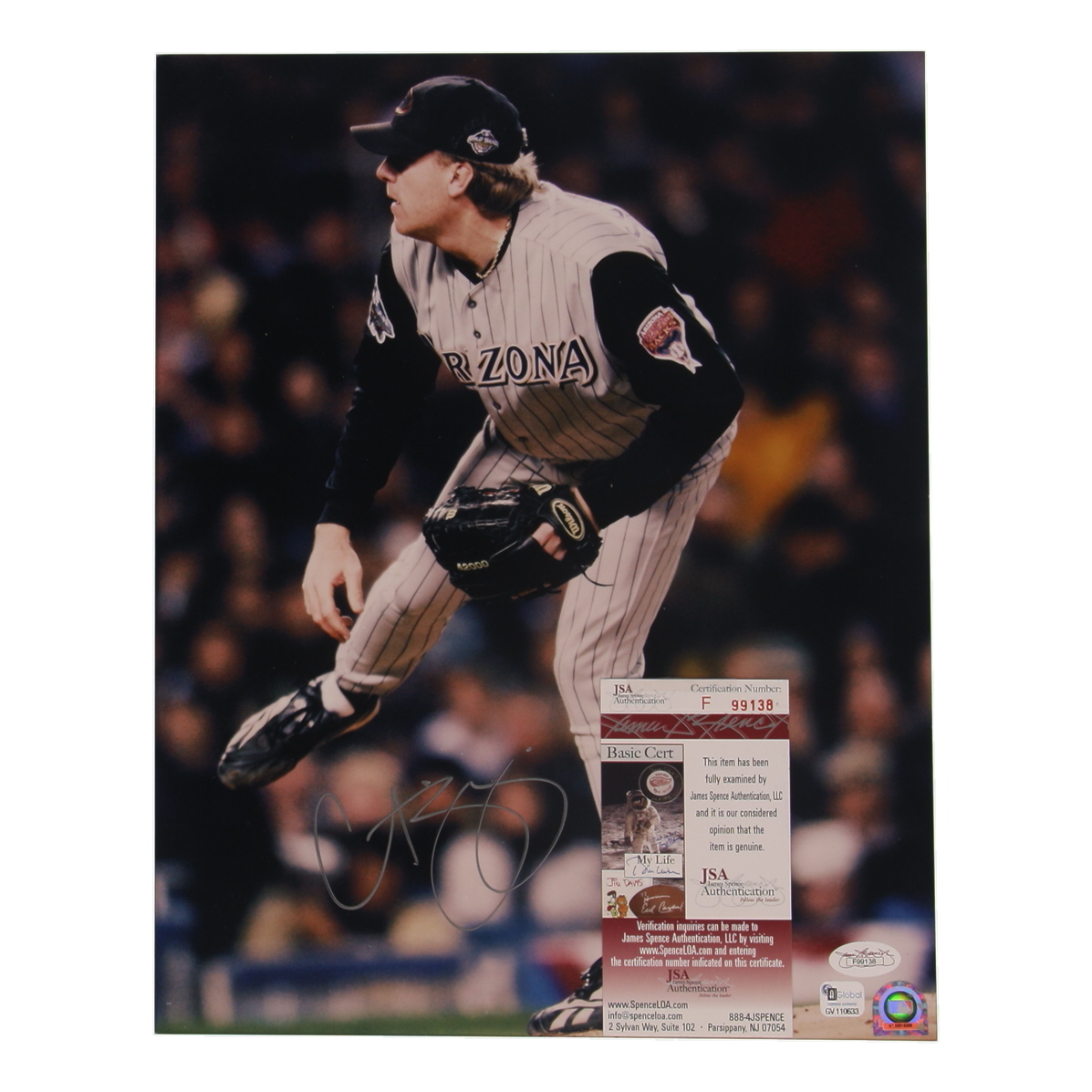 Curt Schilling Signed Diamondbacks 11x14 Photo (JSA) at PristineAuction.com Curt Schilling Signed Diamondbacks 11x14 Photo (JSA) at PristineAuction.com