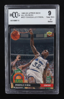 Shaquille O'Neal 1992-93 Upper Deck All-Division #AD1 RC (BCCG 9) at PristineAuction.com